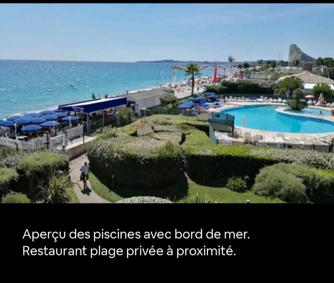 Charmant Studio Villeneuve-Loubet Extérieur photo